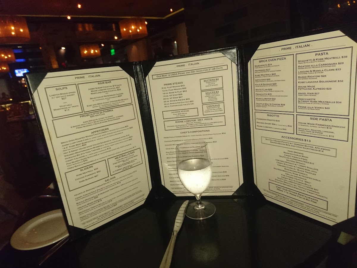 Prime Italian Menu - Image 3